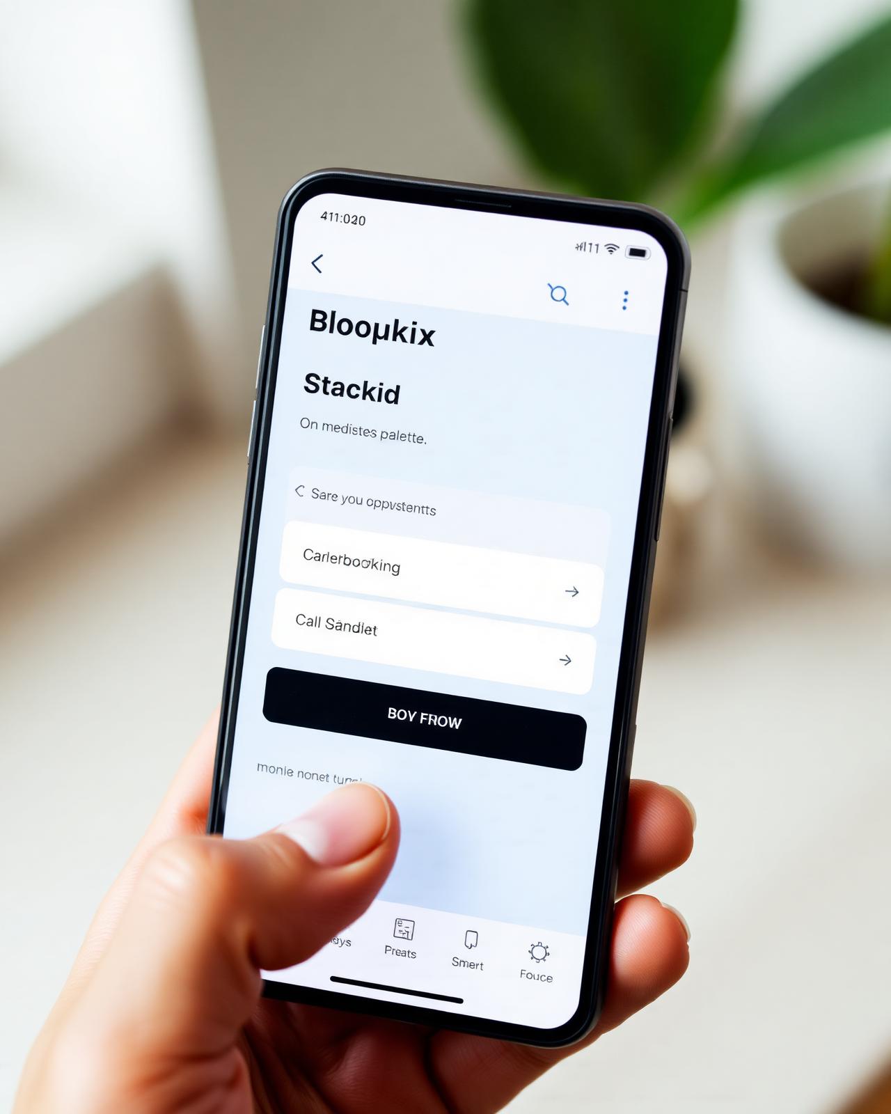 Form di prenotazione su mobile