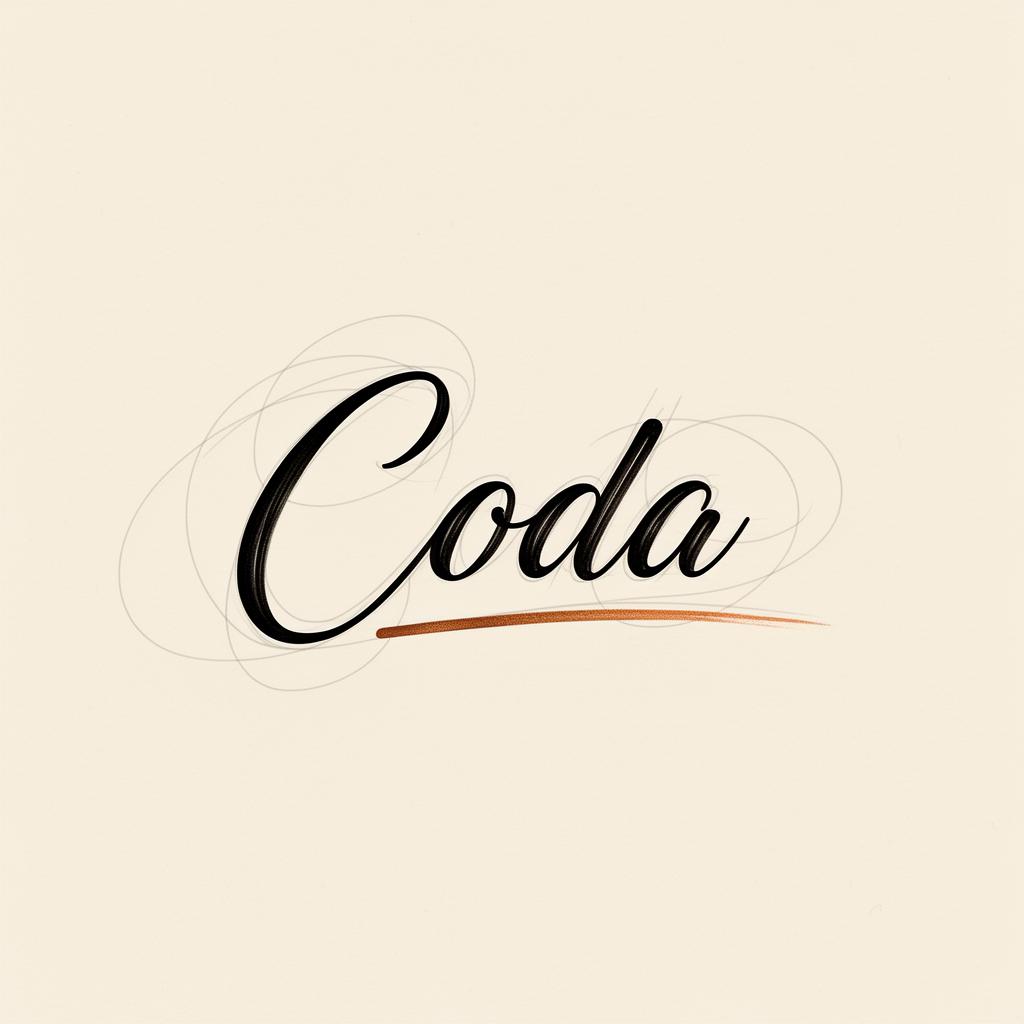 Costruzione del logo — Coda