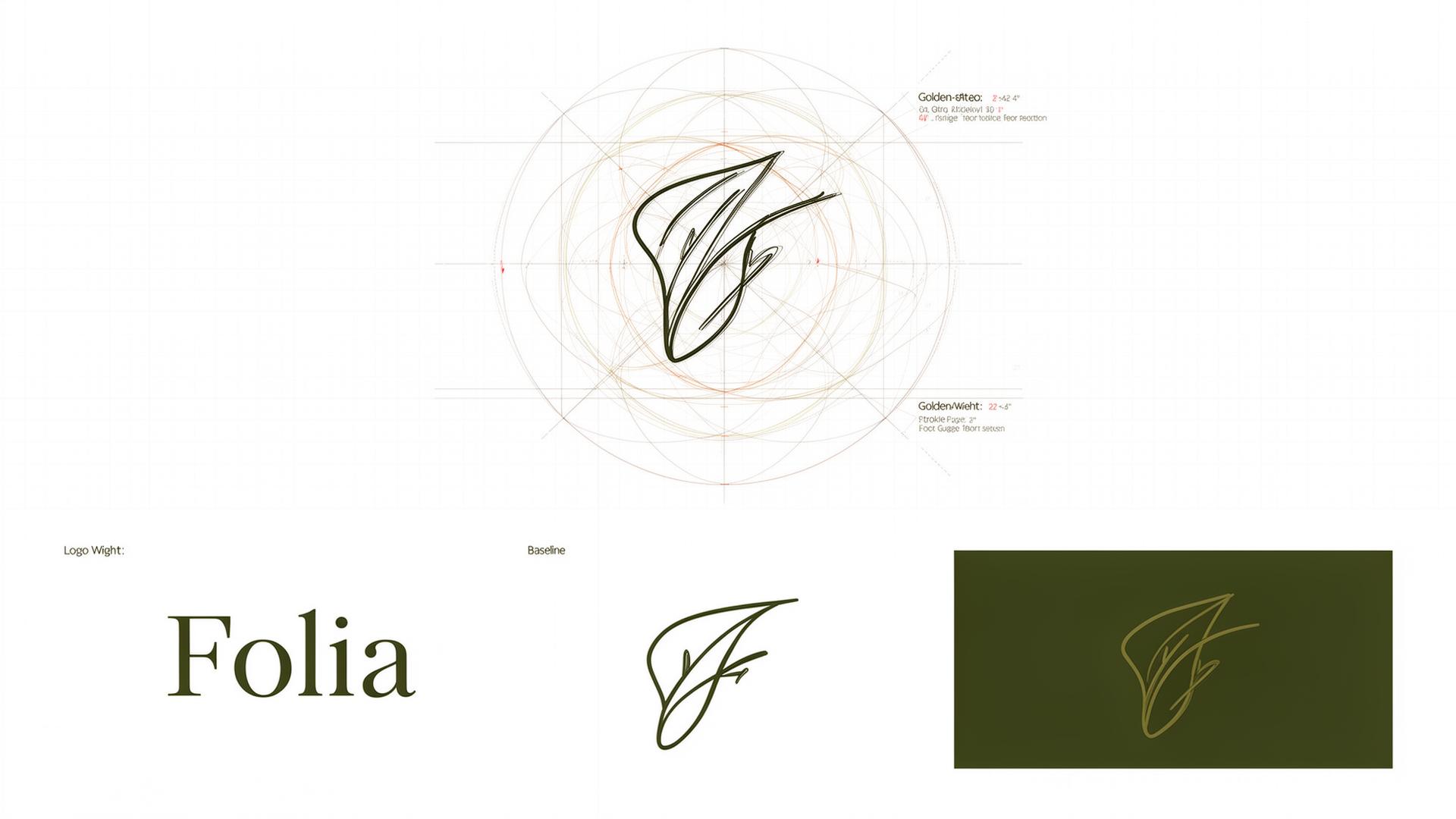 Costruzione del logo — Folia