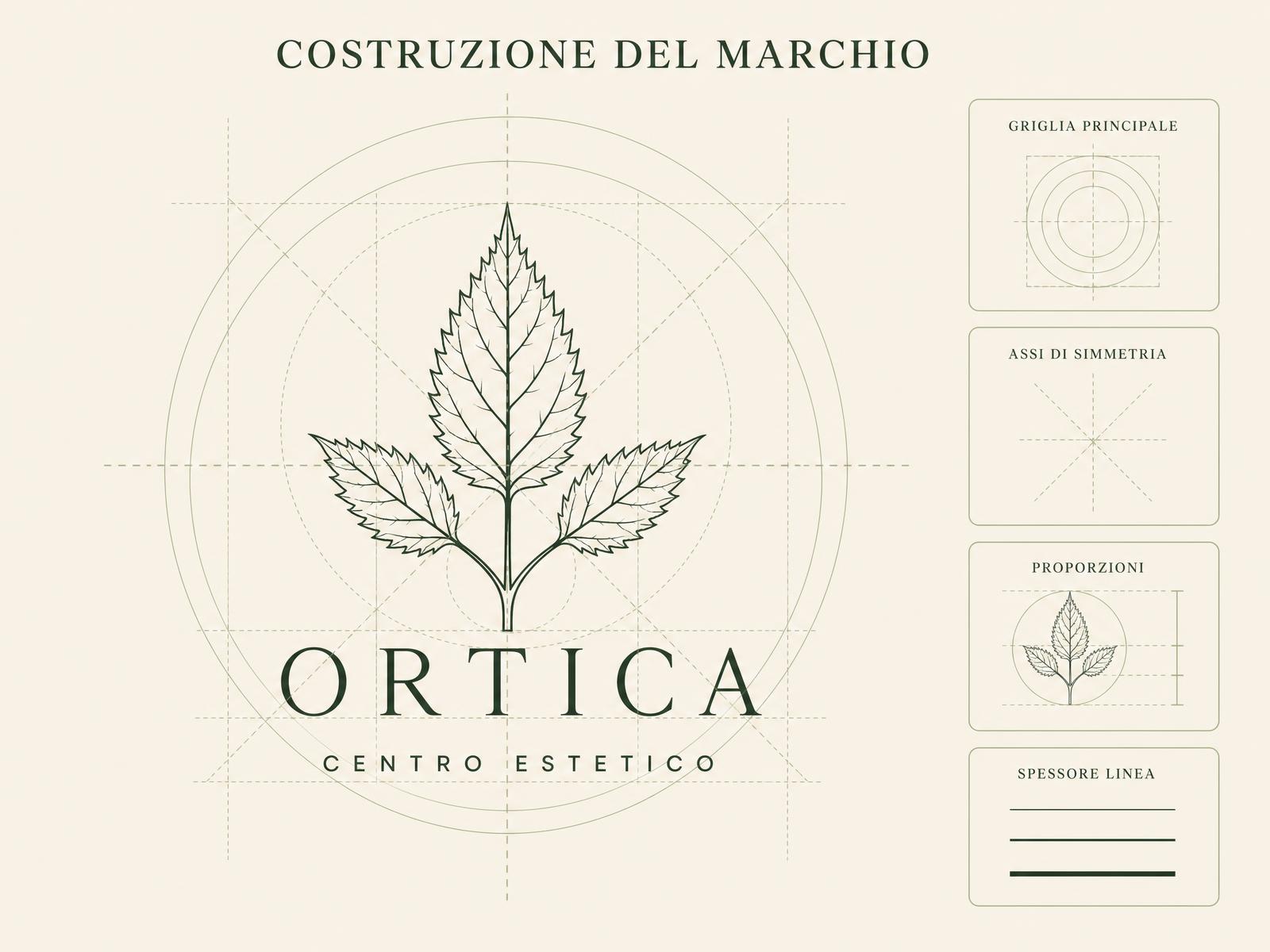Costruzione del logo — Ortica